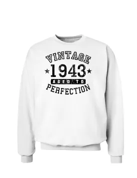 1943 - Vintage Birth Year Sweatshirt Brand
