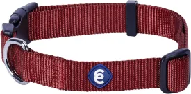 Blueberry Pet Essentials Small Dog Collar | Girl Dog Collars Fall | Female Dog Collar Small | Fired Brick Dog Collars for Small Dogs | Quick Release Dog Collar | Fired Brick Nylon Dog Collar