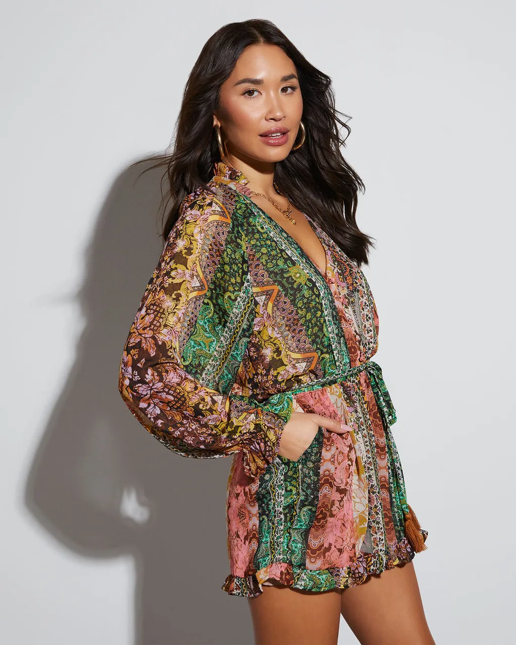Cabana Paisley Romper