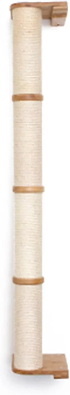 Catastrophic Creations Cat Scratching Post  4-Tier Cat Wall Scratcher  Durable Bamboo & Sisal Cat Scratcher Post  Hand-Crafted Cat Scratching Posts for Indoor Cats  Modern Cat Furniture-
