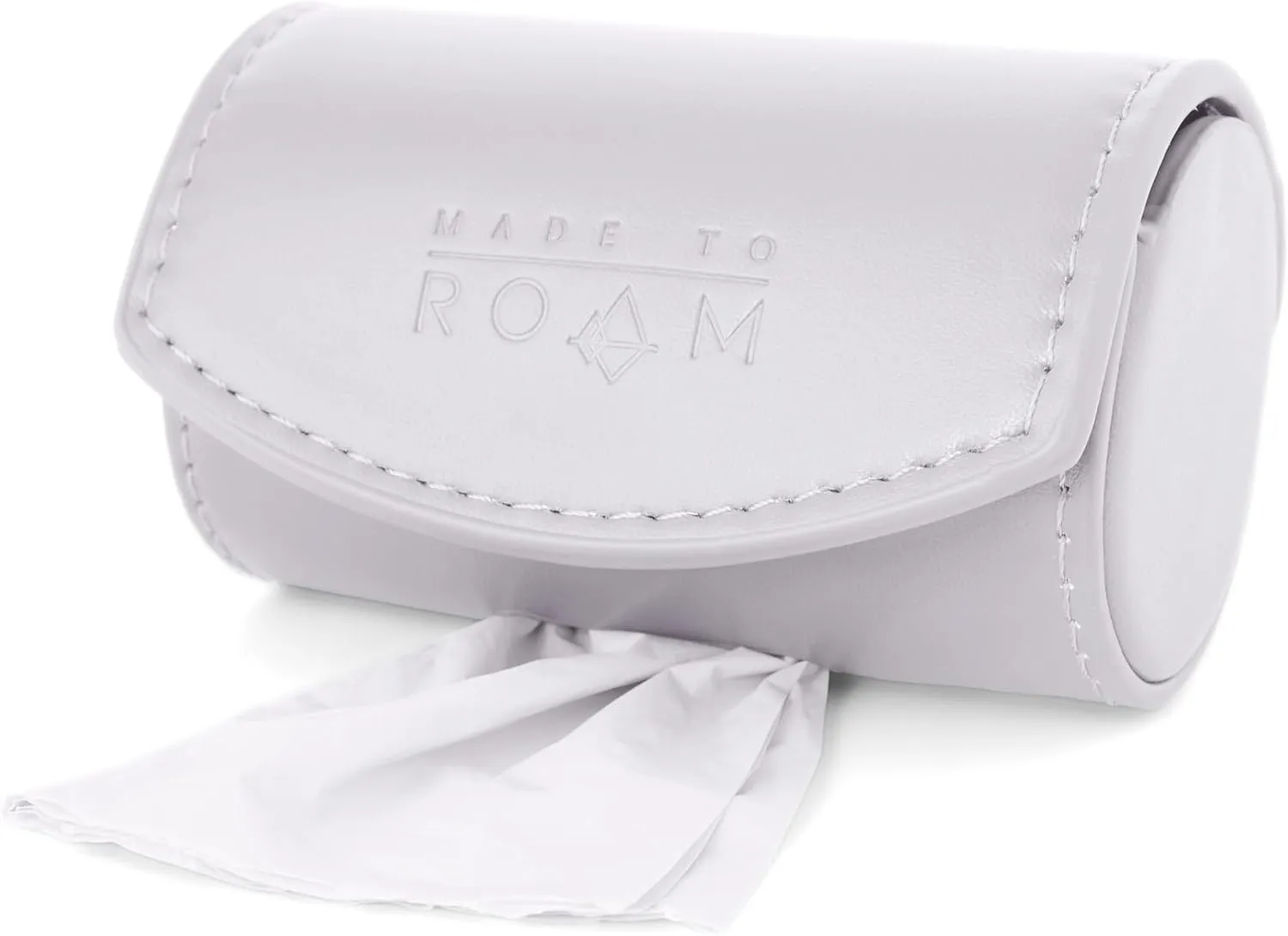 MADE TO ROAM On Dooty Pack - Premium Dog Poop Bag Holder for Leash, Vegan Leather Waste Bag Dispenser for Poop Bag Rolls - Montana Moonrise