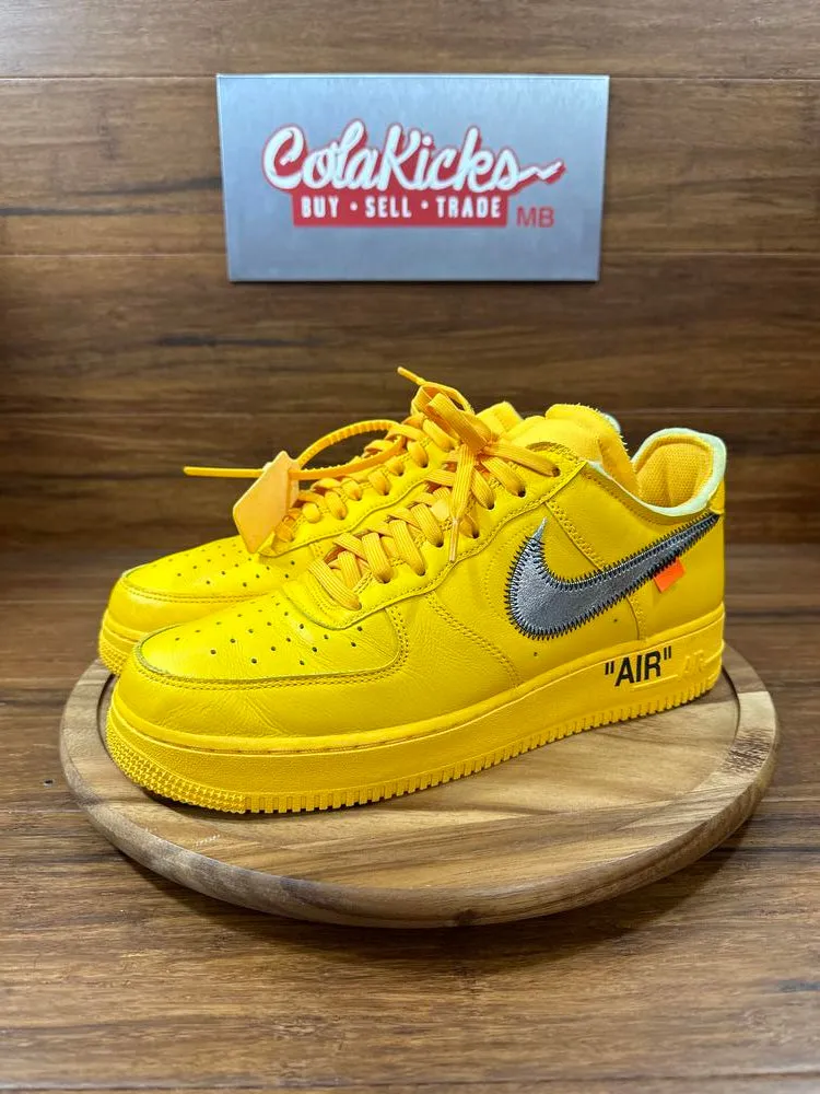 Nike Air Force 1 Low Off-White ICA University Gold