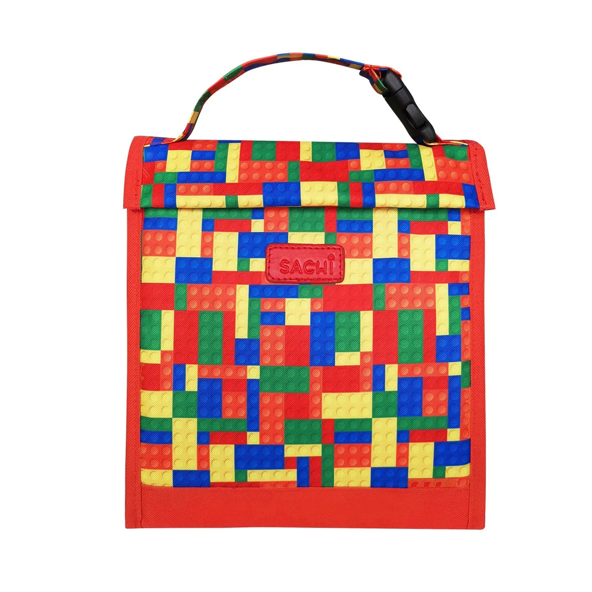 Sachi Insulated Lunch Pouch - Bricks
